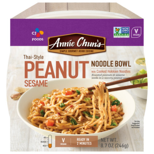 Annie Chun's Noodle Bowl, Peanut Sesame, Thai-Style