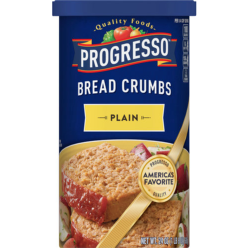 Progresso Bread Crumbs, Plain