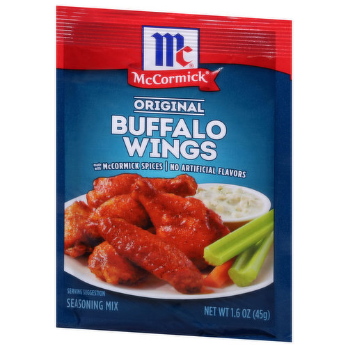 McCormick Original Buffalo Wings Seasoning Mix, 1.6 oz