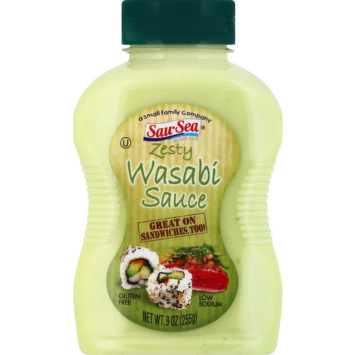 Sau Sea Wasabi Sauce, Zesty