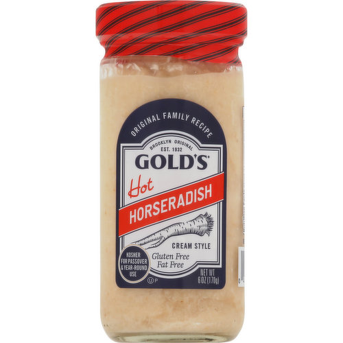 Gold's Horseradish, Cream Style, Hot