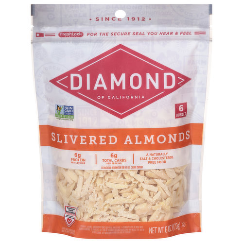 Diamond of California Almonds, Slivered