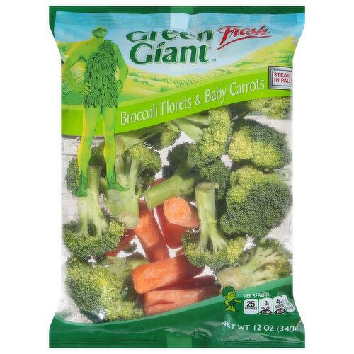 Green Giant Broccoli Florets & Baby Carrots, Fresh