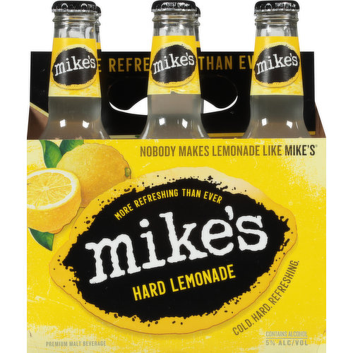 Mike's Malt Beverage, Premium, Hard Lemonade