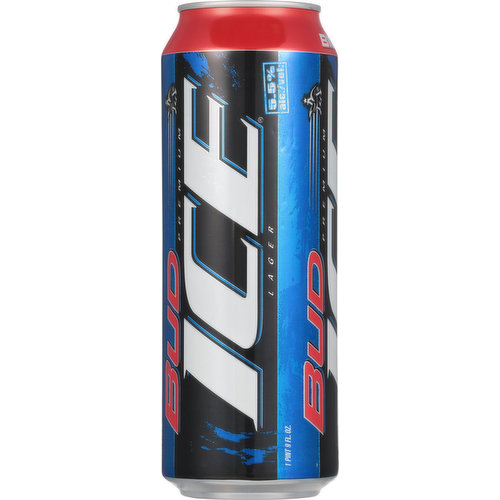 Bud Ice Beer, Lager, Premium