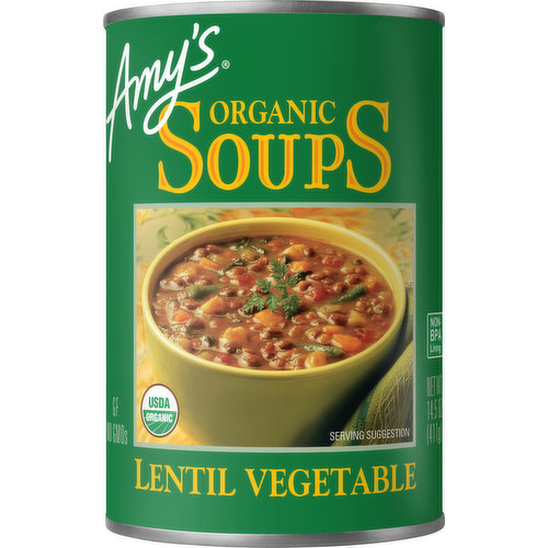 Amy's Soups, Organic, Lentil Vegetable