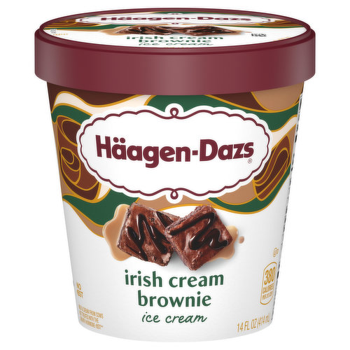 Haagen-Dazs Ice Cream, Irish Cream Brownie