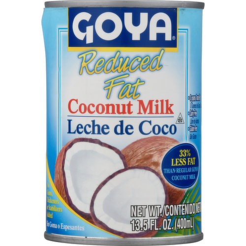 Goya Coconut Milk, Reduced Fat