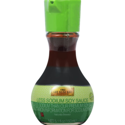 Lee Kum Kee Soy Sauce, Less Sodium