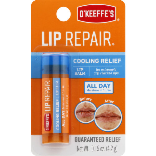 O'Keeffe's Lip Balm, Cooling Relief