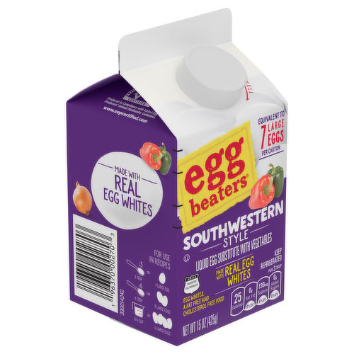 Egg Beaters Liquid Egg Substitutes, Southwestern Style