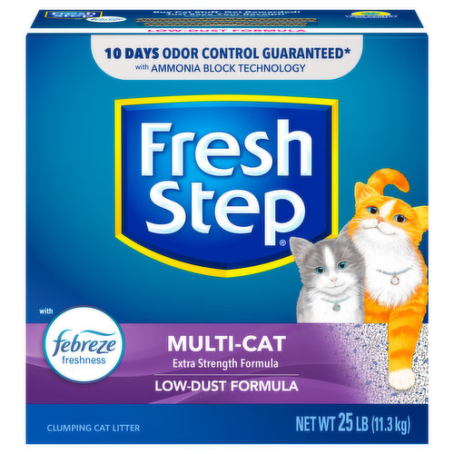 Fresh Step Clumping Cat Litter, Multi-Cat