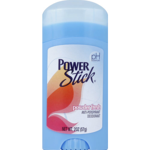 Power Stick Anti-Perspirant/Deodorant, Powder Fresh