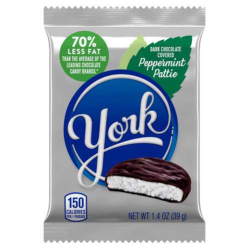 York Peppermint Pattie, Dark Chocolate Covered