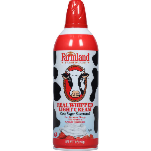 Farmland Whipped Light Cream, Real