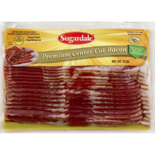 Sugardale Bacon, Premium Center Cut