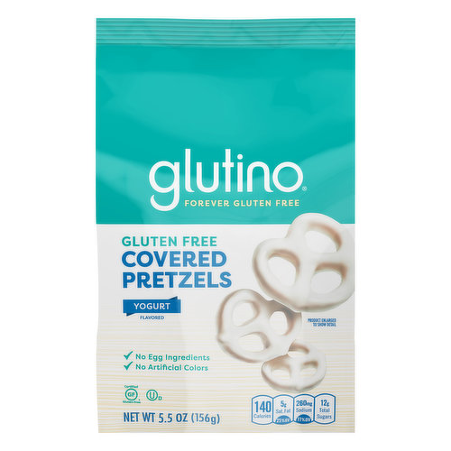 Glutino Covered Pretzels, Gluten Free, Yogurt Flavored