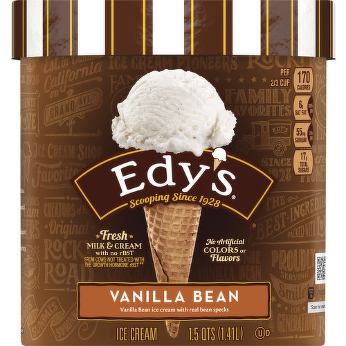 Edy's Ice Cream, Vanilla Bean