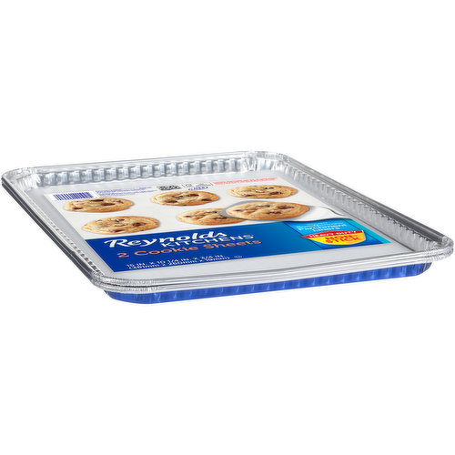 Reynolds Kitchens Reynolds Kitchens® 15 in. x 10-1/4 in. x 3/4 in.  Parchment-Lined Cookie Sheets 2 ct Pack