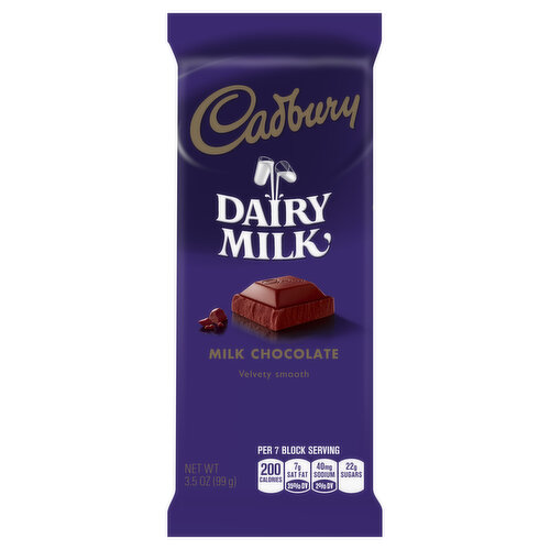 Cadbury Candy Bar, Milk Chocolate