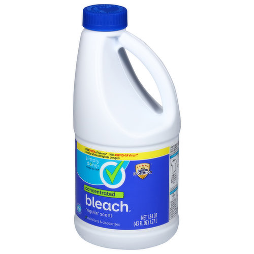 Simply Done Bleach, Concentrated, Regular Scent