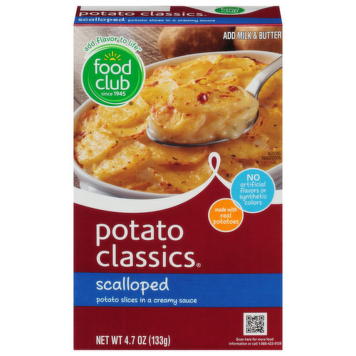 Food Club Potato Classics, Scalloped