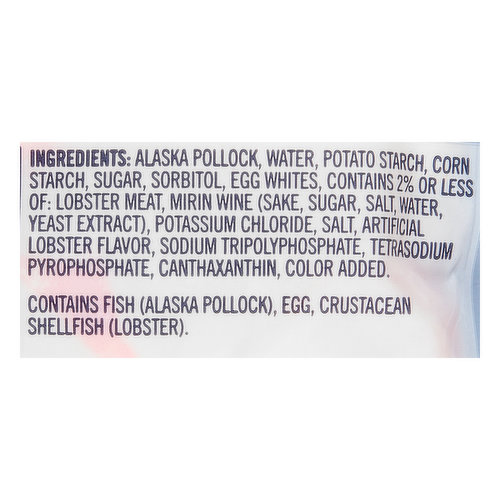 Louis Kemp Seafood - Louis Kemp Seafood, Lobster Delights - Imitation  Lobster Meat, Flake Style (16 oz), Shop