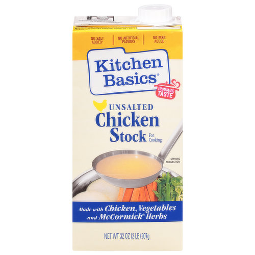 Kitchen Basics Chicken Stock, Unsalted