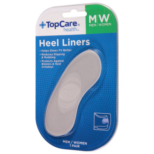 TopCare Heel Liners, Men/Women