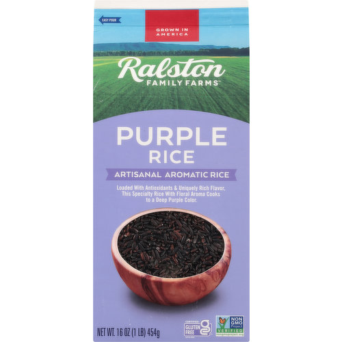Ralston Family Farms Purple Rice, Artisanal