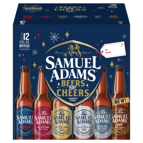 Sam Adams Beers For Cheers 2024 Samuel Adams Beer, Beers for Cheers, Variety Pack