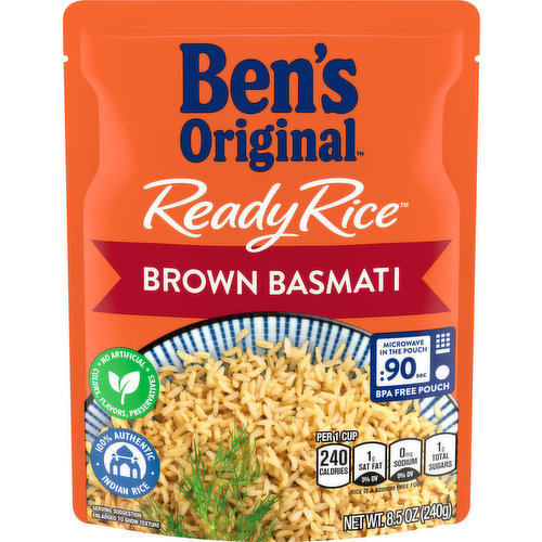 Discover Ben's Original. You know us as the brand behind the world's best rice. Now find out how we're making the world better, creating opportunities that offer everyone a seat at the table. Good to Know: No artificial colors, flavors or preservatives, Enjoy any day of the week for a wholesome meal.