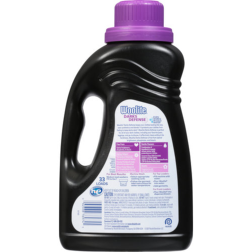 Woolite Laundry Detergent, Dark Defense