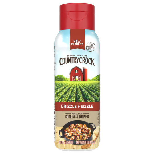 Country Crock Vegetable Oil Spread, Drizzle & Sizzle