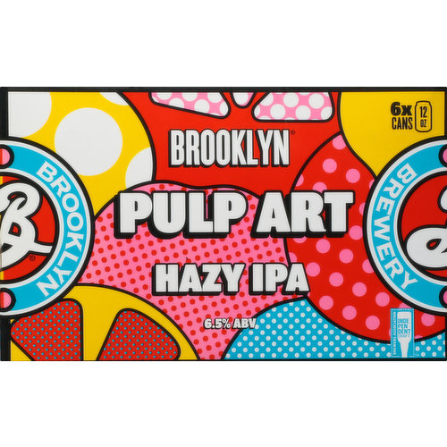 Pulp art. White in New York City, please plan to visit The Brooklyn Brewery and the company store. Certified Independent Craft Brewers Association. brooklynbrewery.com. (at)brooklynbrewery. For news, info on beers, public hours, tours, & private events, visit brooklynbrewery.com. 6.5% abv. 13