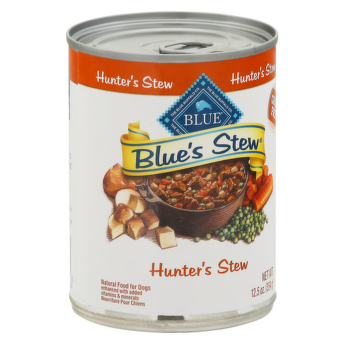 Blue Buffalo Food for Dogs, Natural, Hunter's Stew