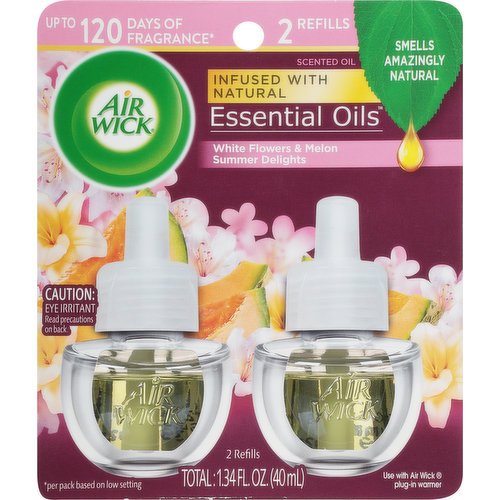 Air Wick Scented Oil Refills, Summer Delights