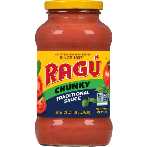 Ragú Hearty Traditional Sauce, 24 oz