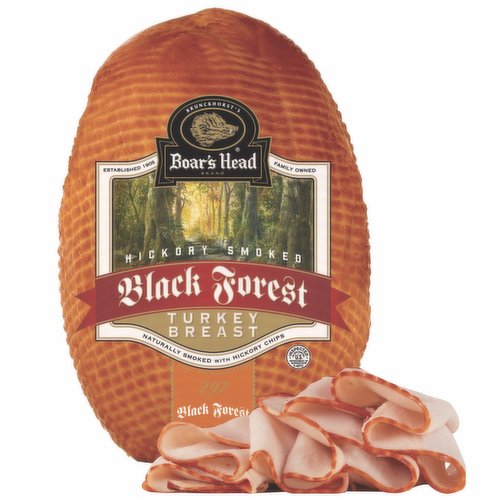  Boar's Head Hickory Smoked Blck Forest Turkey