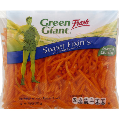Green Giant Carrots, Sweet Fixin's, Julienned