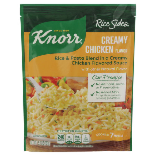 Knorr Rice & Pasta Blend, Creamy Chicken Flavor