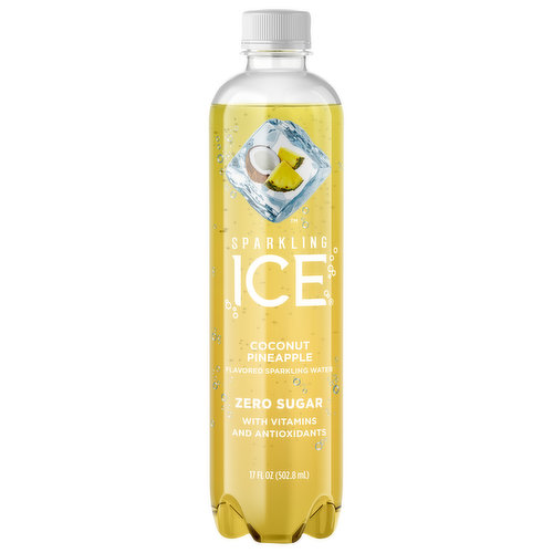 Ice Sparkling Water, Zero Sugar, Coconut Pineapple