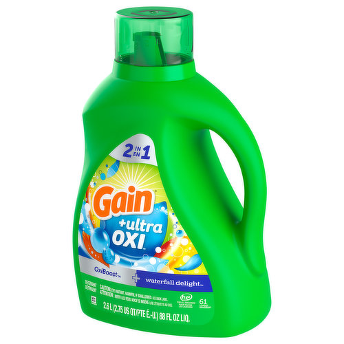 Ultra Oxi Waterfall Delight Liquid Laundry Detergent