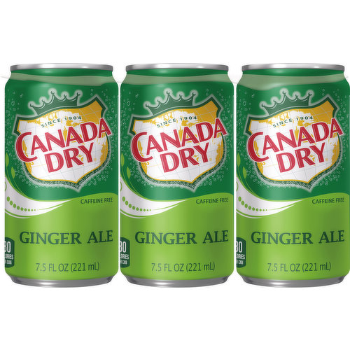 Canada Dry Ginger Ale, Caffeine Free