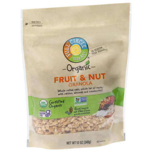 Full Circle Market Granola, Fruit & Nut