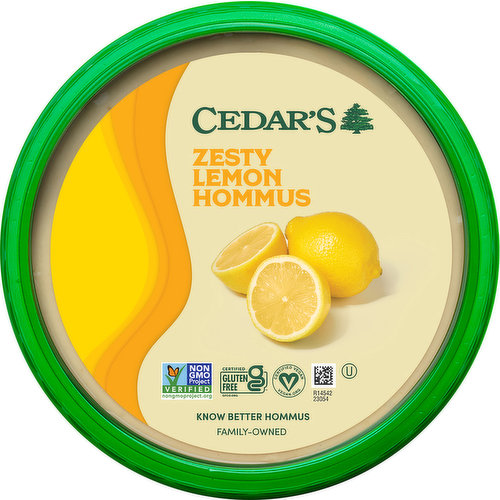 Cedar's Hommus, Zesty Lemon