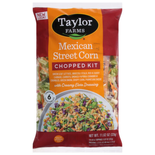 Taylor Farms Chopped Kit, Mexican Street Corn