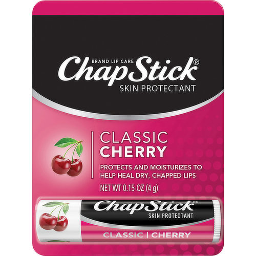 ChapStick Classic Cherry Flavor Lip Balm