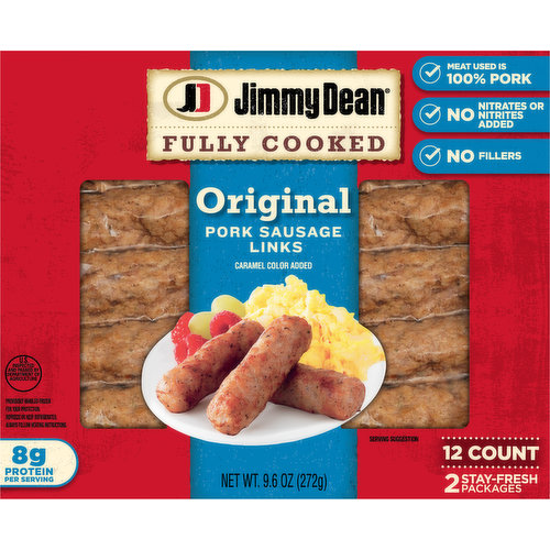 Jimmy Dean Pork Sausage Links, Original