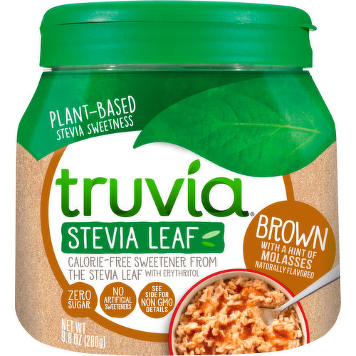 Truvia Sweetener, Plant-Based, Stevia Leaf, Brown